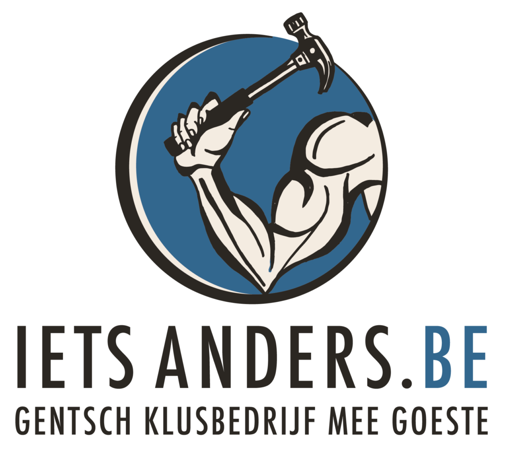 Logo IetsAnders.be : Gentsch Klusbedrijf mee goeste